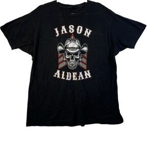 Jason Aldean 2016 six string circus tour Graphic T-shirt XL